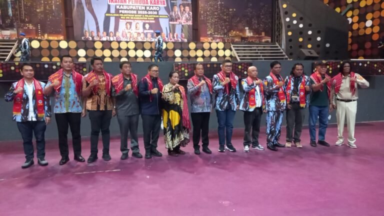 New Leadership Era: Maha Sendi Sembiring Milala Officially Inaugurated as Chairman of DPD IPK Karo